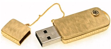Gold Flash Drive