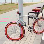Foldylock keeps an eye on your bike when you’re away