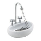 Kitchen Sink Paper Clip Holder
