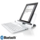 Bluetooth Tablet Station with Wireless Keyboard