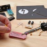 DIY Pulsing Science Warning Solar Light Kit needs no batteries at all