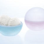 The ChillTHAT! Bowl keeps ice cream at the optimal temperature