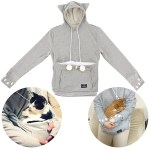 The Mewgaroo hoodie is for crazy cat people