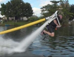 Water Powered JetLev-Flyer: A Monster of a Hosepipe!