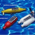 The Solar Powered Bottle Boat Kit