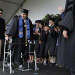 Exoskeleton lets UC Berkeley graduate walk for his graduation