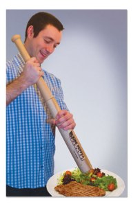 Grilling during the big game? Go for extra bases with the Baseball Bat Pepper Grinder.