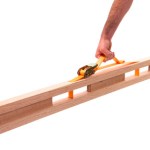 Collapsible ladder makes for easy carrying