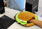 Hamburger USB Warmer Mouse Pad