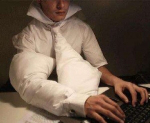 Protect Yourself From Narcolepsy Related Injury With Pillow Suit for Workaholics!