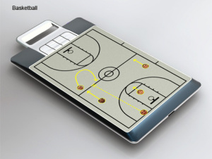 The E-Ink Coaches Playboard could give coaches a high tech edge.