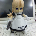 Manga doll turned into robot