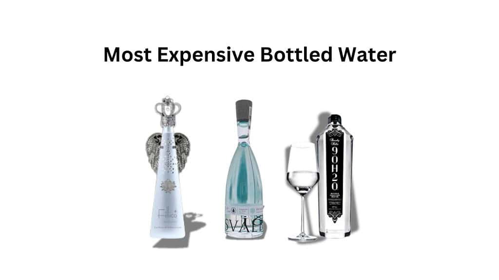 Most Expensive Bottled Water