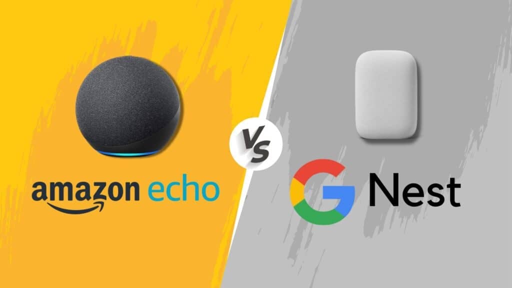 Amazon echo vs Google Nest Statistics