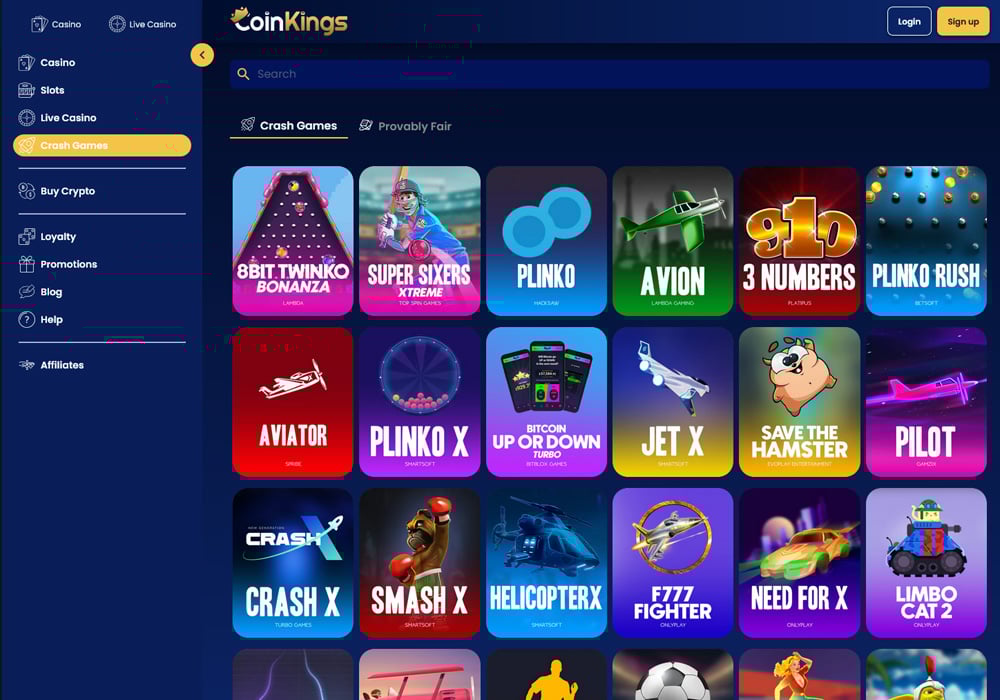 Crash Games