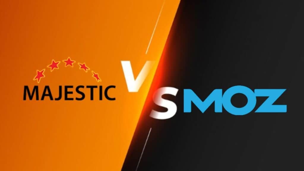 Majestic VS Moz Statistics