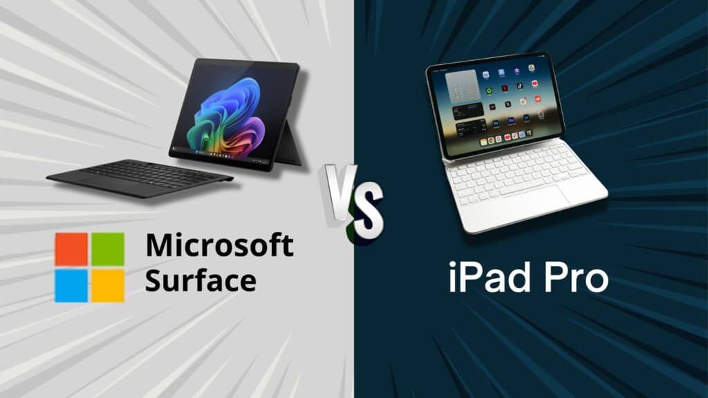 Microsoft Surface Pro Vs iPad Pro Statistics