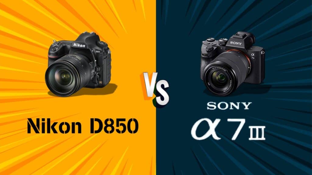 Nikon D850 vs Sony a7 III Statistics