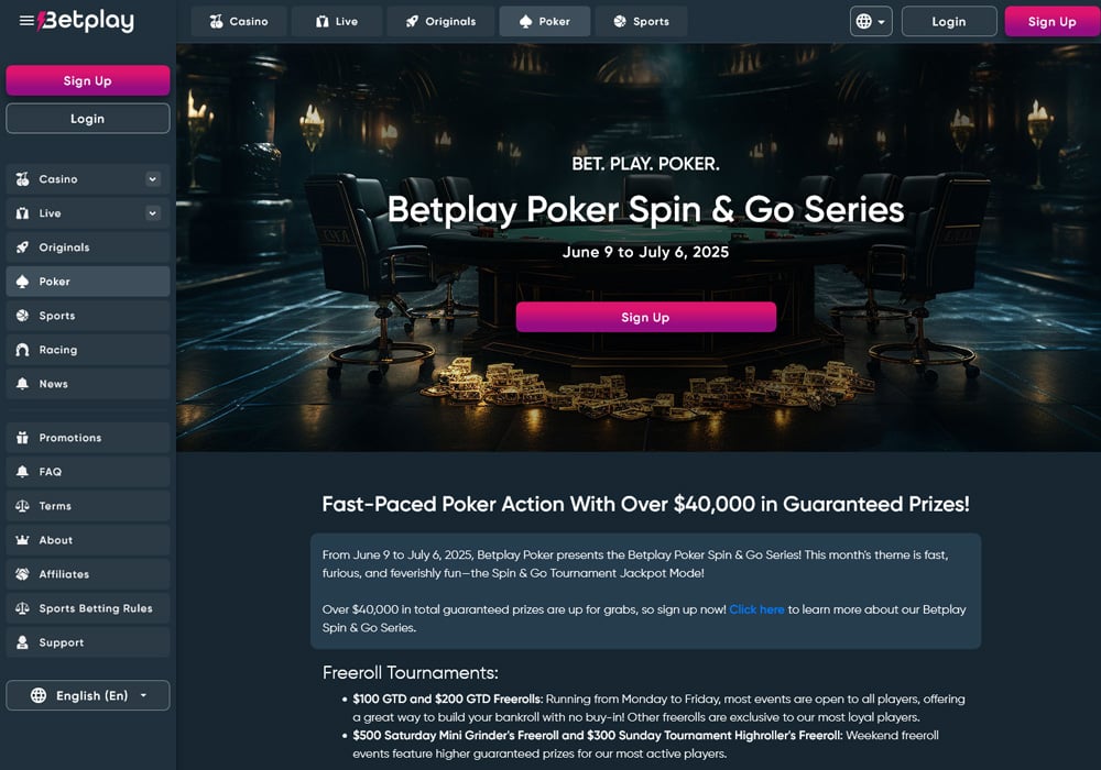 Poker Room