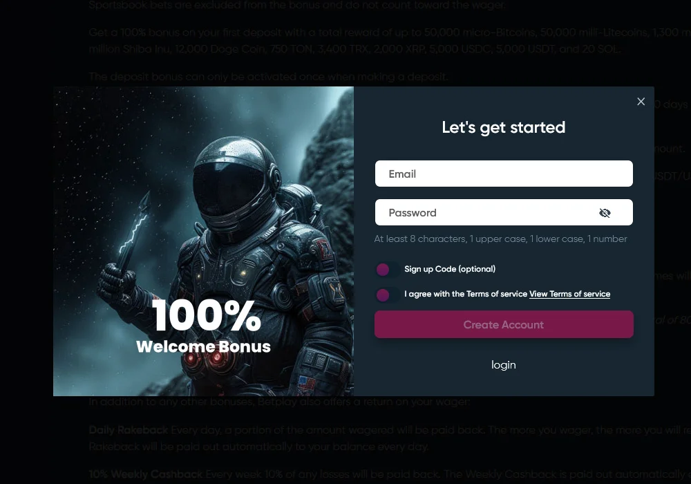 How to Signup