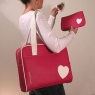 Unique Heart-Endorned Laptop Bags