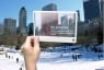 Transparent slide mobile encyclopedia