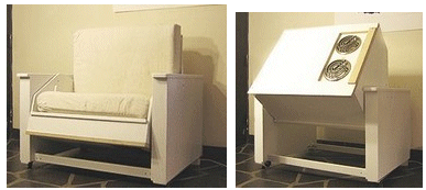 Chair Converting Stove