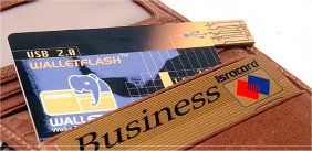 Credit Card Sized Flash Drive