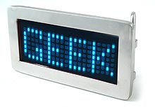 Scrolling LED Buckle